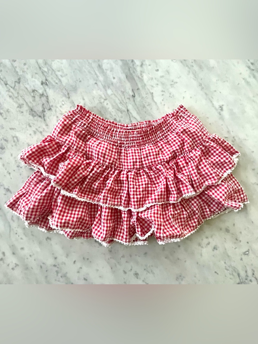 Darling women’s red gingham bloomers